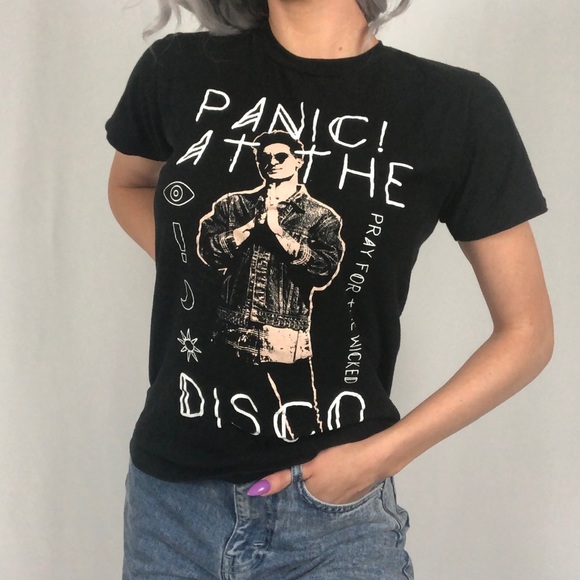 PANIC! AT THE DISCO Band Tee S - Picture 2 of 5